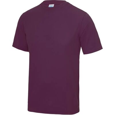 AWDis - Just Cool Performance Plain T-Shirt - plum - Male AWDis - Just Cool Performance Plain T-Shirt - plum - Male