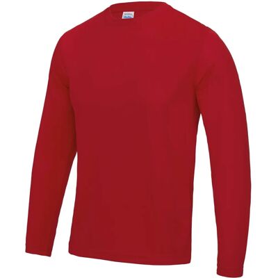 AWDis Just Cool Mens Long Sleeve Sports T-Shirt - T-Shirt AWDis Just Cool Mens Long Sleeve Sports T-Shirt - T-Shirt
