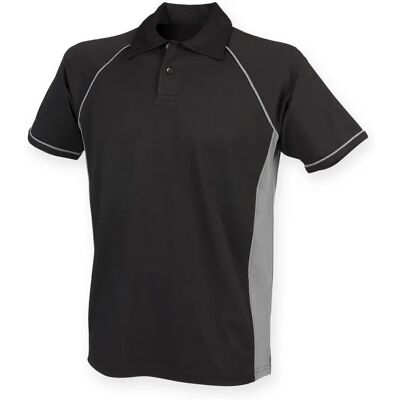 Finden & Hales Polo Sportivo da Uomo con Piping - Sports Polo Shirt Finden & Hales Polo Sportivo da Uomo con Piping - Sports Polo Shirt
