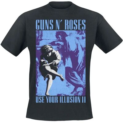 Guns N' Roses 1991 Illusion Lyhyt hiha T-paita - Unisex Guns N' Roses 1991 Illusion Lyhyt hiha T-paita - Unisex