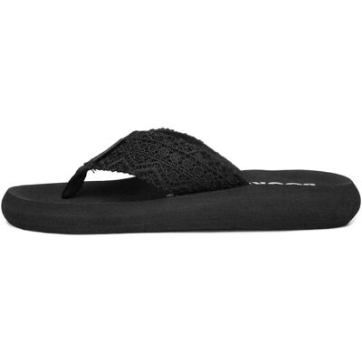 Rocket Dog Spotlight Häkel Flip-Flops - Schwarz Rocket Dog Spotlight Häkel Flip-Flops - Schwarz