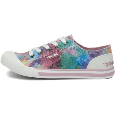 Scarpe da tela Rocket Dog Jazzin Candy Tie Dye Rosa Donna - UK 3 Scarpe da tela Rocket Dog Jazzin Candy Tie Dye Rosa Donna - UK 3