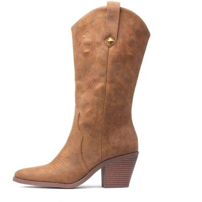 Rocket Dog Feria Western Stiefel - Walnuss Rocket Dog Feria Western Stiefel - Walnuss