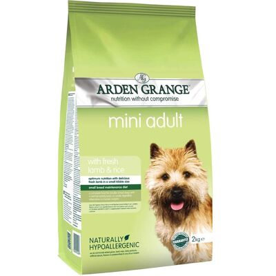 Arden Grange - Lamb and Rice - Mini - 2 kg - Dog Food Arden Grange - Lamb and Rice - Mini - 2 kg - Dog Food