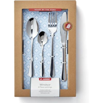 Judge Windsor BF50 - 24-piece - 6-person cutlery set Judge Windsor BF50 - 24-piece - 6-person cutlery set
