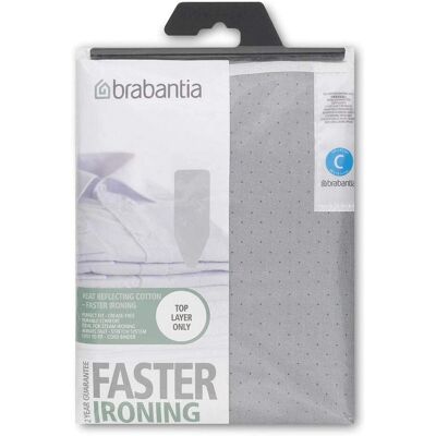 Brabantia 136702 - Metallised Silver - Ironing Board Cover Brabantia 136702 - Metallised Silver - Ironing Board Cover