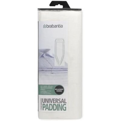 Funda de tabla de planchar blanca de Brabantia - Almohadilla de fieltro de repuesto Funda de tabla de planchar blanca de Brabantia - Almohadilla de fieltro de repuesto