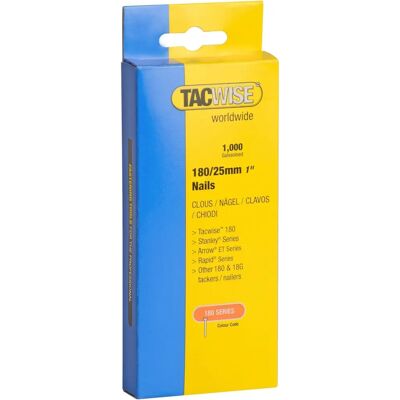 Tacwise Modelo 180/25mm Galo de Aço Galvanizado - Galo de Aço Tacwise Modelo 180/25mm Galo de Aço Galvanizado - Galo de Aço