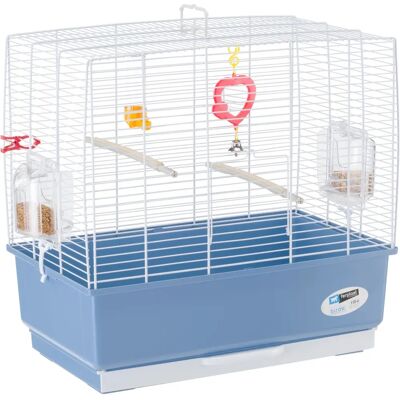 Ferplast - Cage à oiseaux rectangulaire - 49x30x48.5cm - Publicité Ferplast - Cage à oiseaux rectangulaire - 49x30x48.5cm - Publicité