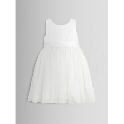 JoJo Maman Bébé - Satin Flower Dress - 110-116 cm - Dress JoJo Maman Bébé - Satin Flower Dress - 110-116 cm - Dress