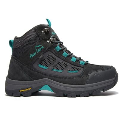 Peter Storm - Camborne Mid - Grey Nubuck - Size UK 8 - Walking Boots Peter Storm - Camborne Mid - Grey Nubuck - Size UK 8 - Walking Boots
