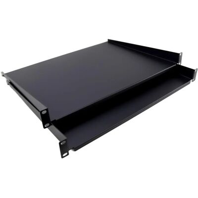 kenable - Twin Pack Cantilever Shelf - 350mm Deep - Black - Shelf kenable - Twin Pack Cantilever Shelf - 350mm Deep - Black - Shelf