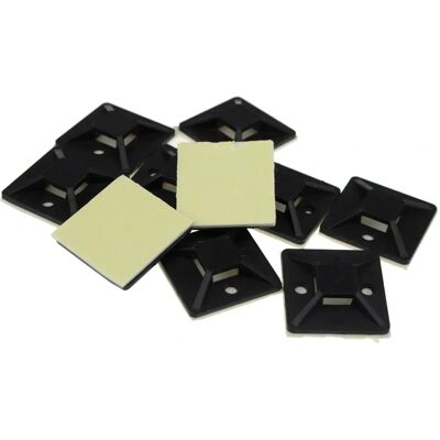 kenable Base de Collier 30x30mm - Noir - 10 Paquets - Base de collier - Publicité kenable Base de Collier 30x30mm - Noir - 10 Paquets - Base de collier - Publicité