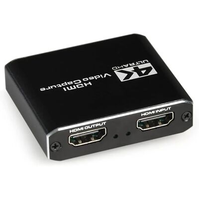 Gembird Gembird 4K Capture Card HDMI Pass-Through USB - Video & Audio PC Laptop Gembird Gembird 4K Capture Card HDMI Pass-Through USB - Video & Audio PC Laptop