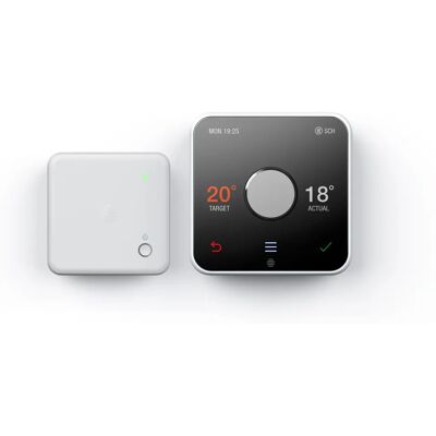 Hive Black Silver White Thermostat - Active Heating, Hubless, Model 851811 Hive Black Silver White Thermostat - Active Heating, Hubless, Model 851811