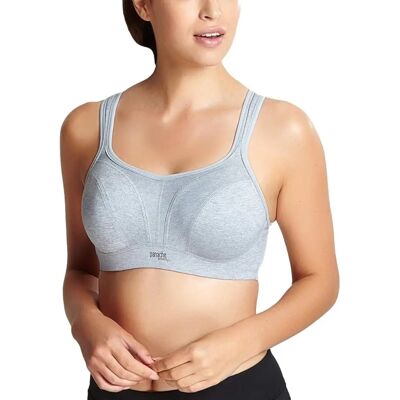 Panache Sport High Impact Wired Sports Bra - Grey Marl - Size: 30d - Female Panache Sport High Impact Wired Sports Bra - Grey Marl - Size: 30d - Female