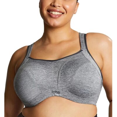 Panache Sculptresse Charcoal Non Padded Sports Bra - Sports bra Panache Sculptresse Charcoal Non Padded Sports Bra - Sports bra