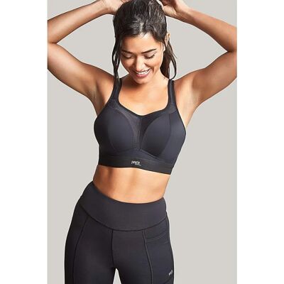 Panache Womens 7341b Non Wired Sports Bra - Black - Size 34b Panache Womens 7341b Non Wired Sports Bra - Black - Size 34b