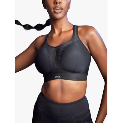 Panache Womens 7341b Non Wired Sports Bra - Black - Size 40d Panache Womens 7341b Non Wired Sports Bra - Black - Size 40d