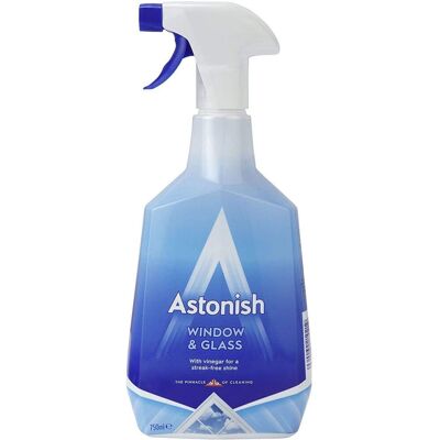 Astonish - Window & Glass Cleaner - 750 ml - cleaner Astonish - Window & Glass Cleaner - 750 ml - cleaner