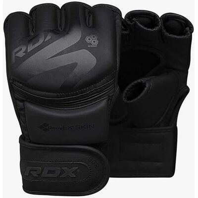 Gants de MMA RDX Sports F15 Noir - Gants de Boxe - Publicité Gants de MMA RDX Sports F15 Noir - Gants de Boxe - Publicité
