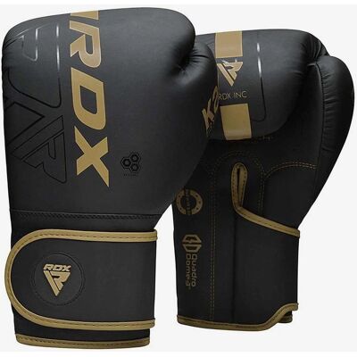 Gants de boxe en cuir RDX F6 - Protection maximale des poignets - Publicité Gants de boxe en cuir RDX F6 - Protection maximale des poignets - Publicité