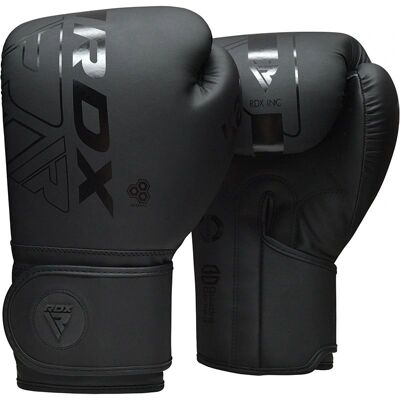 RDX F6 Boxing Gloves - Black - Impact Protection RDX F6 Boxing Gloves - Black - Impact Protection