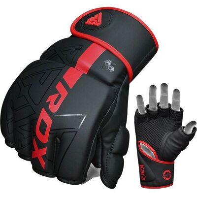 Gants RDX F6 - Équipement d'entraînement MMA absorbant les chocs - Publicité Gants RDX F6 - Équipement d'entraînement MMA absorbant les chocs - Publicité