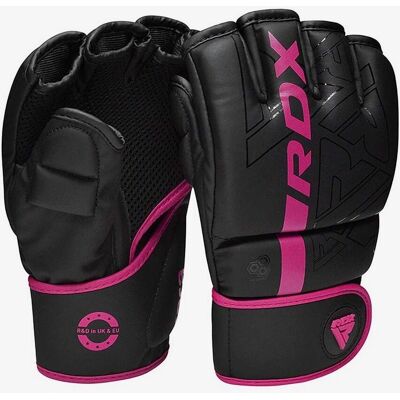 RDX Sports - F6 Kara MMA Handschoenen - Roze - Boksen RDX Sports - F6 Kara MMA Handschoenen - Roze - Boksen