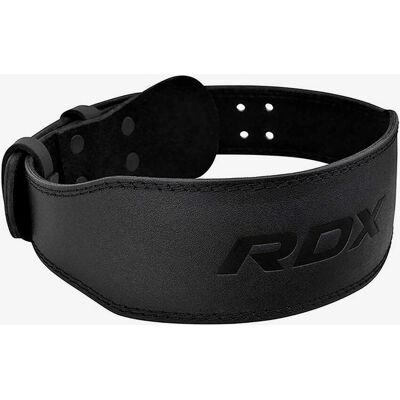 Cinturón RDX Belt 4 Leather Full negro - XXL Cinturón RDX Belt 4 Leather Full negro - XXL
