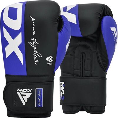 Guanti da boxe RDX Rex F4 - Blu/Nero Guanti da boxe RDX Rex F4 - Blu/Nero