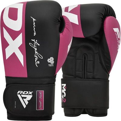 RDX Sports Rex F4 Pink Boxing Gloves - Sparring - Vechtsporthandschoenen - Boksen RDX Sports Rex F4 Pink Boxing Gloves - Sparring - Vechtsporthandschoenen - Boksen