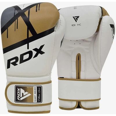 Gants de Boxe RDX BGR-F7 Or - Résistants aux chocs, Ventilés - Publicité Gants de Boxe RDX BGR-F7 Or - Résistants aux chocs, Ventilés - Publicité