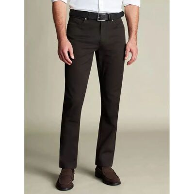 Charles Tyrwhitt Black Slim Fit 5 Pocket Jeans - Jeans Charles Tyrwhitt Black Slim Fit 5 Pocket Jeans - Jeans