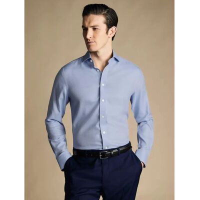 Charles Tyrwhitt Non-Iron Sky Blue Cotton Formal Shirt XL Charles Tyrwhitt Non-Iron Sky Blue Cotton Formal Shirt XL