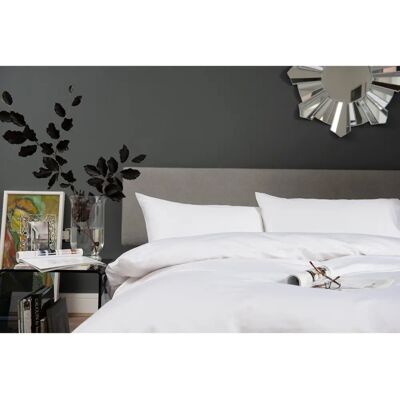 The Lyndon Company 800 Thread Count Duvet Set - White - Double Bedlinen The Lyndon Company 800 Thread Count Duvet Set - White - Double Bedlinen