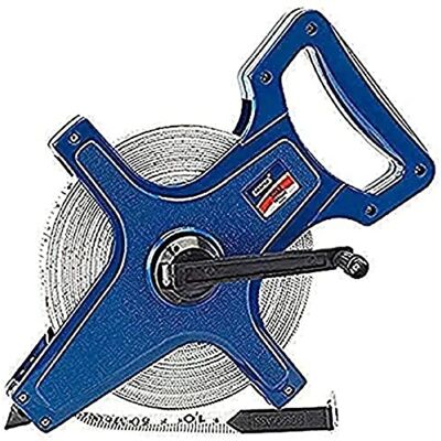 Nastro topografico in fibra di vetro Draper 51089 - 50m/165' - Blu Nastro topografico in fibra di vetro Draper 51089 - 50m/165' - Blu