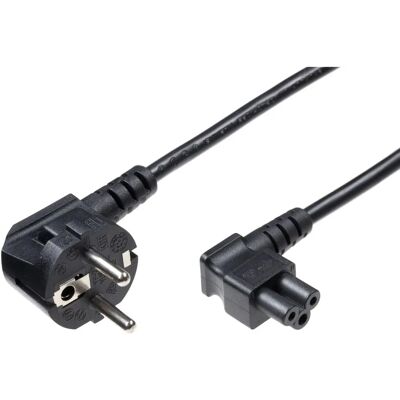 Microconnect PE010818A Strømkabel - Hannen/Hunn, 1,8 m, Svart Microconnect PE010818A Strømkabel - Hannen/Hunn, 1,8 m, Svart