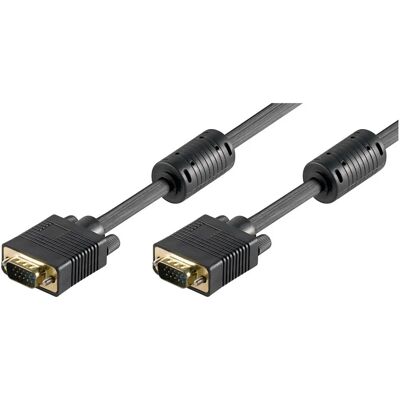 MicroConnect - MONGG5FB - Noire - 5 m - VGA cable - Publicité MicroConnect - MONGG5FB - Noire - 5 m - VGA cable - Publicité