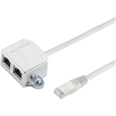 Microconnect - MPK419 - Argent - 0,15 m - Networking cable Microconnect - MPK419 - Argent - 0,15 m - Networking cable
