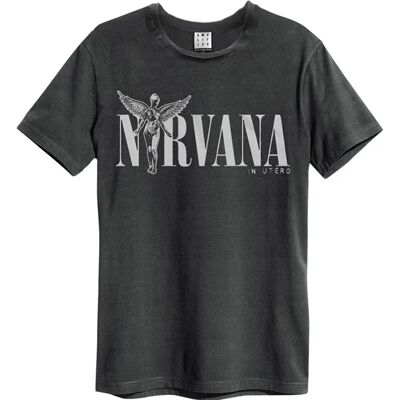Amplified Camiseta Nirvana In Utero Carvão - Camiseta Amplified Camiseta Nirvana In Utero Carvão - Camiseta