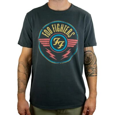 T-Shirt Amplified Foo Fighters FF Air - Gris - Moyen - T-Shirt - Publicité T-Shirt Amplified Foo Fighters FF Air - Gris - Moyen - T-Shirt - Publicité
