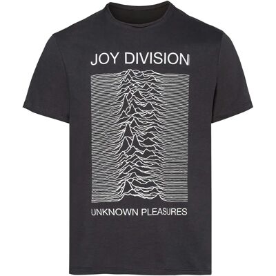 Amplified Joy Division Unknown Pleasures T-Paita - Harmaa - Vintage-tyylinen - Unisex Amplified Joy Division Unknown Pleasures T-Paita - Harmaa - Vintage-tyylinen - Unisex