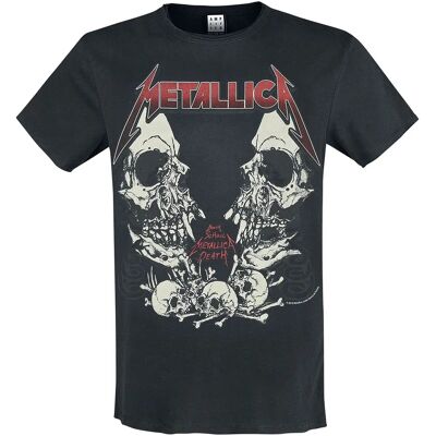 Metallica - Birth School Amplified Vintage Black X Large T-Shirt Metallica - Birth School Amplified Vintage Black X Large T-Shirt