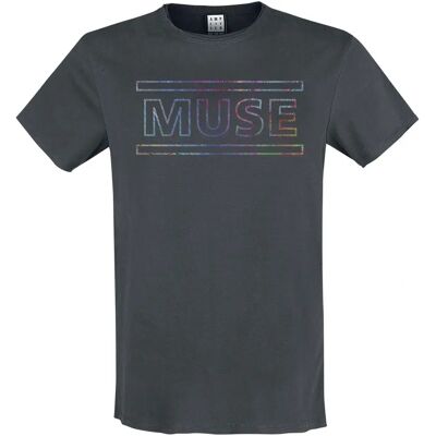 Muse XL Kortermet T-Skjorte - Logo - Antrasitt - Herre Muse XL Kortermet T-Skjorte - Logo - Antrasitt - Herre