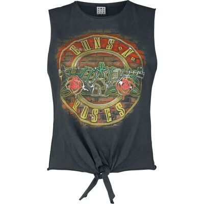 Guns N' Roses Neon Bullet Top - Anthrazit - S bis XL Guns N' Roses Neon Bullet Top - Anthrazit - S bis XL