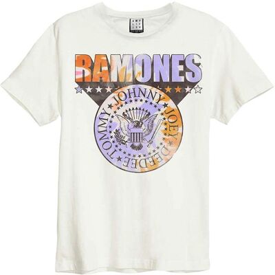 Amplified Ramones Tie Dye Shield T-Shirt XX-Large - T-Shirt Amplified Ramones Tie Dye Shield T-Shirt XX-Large - T-Shirt