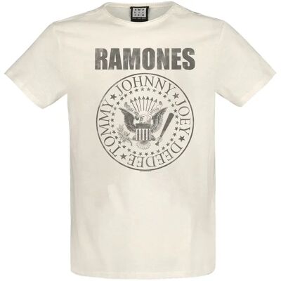 Ramones Vintage Shield Kortermet T-skjorte - Herre Ramones Vintage Shield Kortermet T-skjorte - Herre