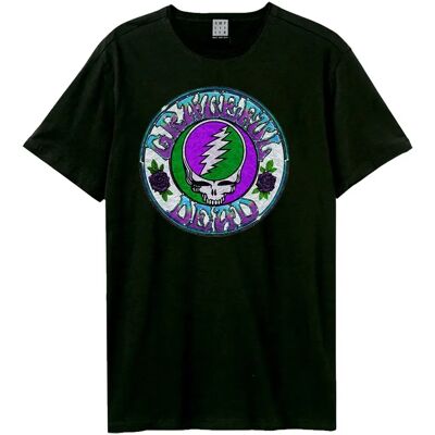 Grateful Dead Stealie Tie Dye T-Shirt - Vintage Mörk Grå - Unisex Grateful Dead Stealie Tie Dye T-Shirt - Vintage Mörk Grå - Unisex