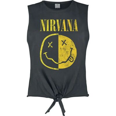 Nirvana Spliced Smiley Knot Anthrazit - Tank - Klein Nirvana Spliced Smiley Knot Anthrazit - Tank - Klein